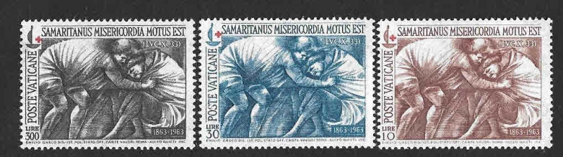 392-394 - I Centenario de la Cruz Roja Internacional