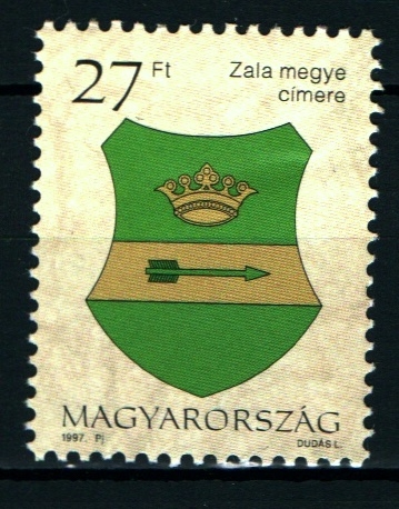 serie- Escudos condados de Hungría