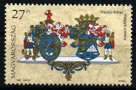 serie- Escudos condados de Hungría