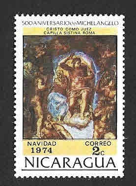 955 - 500 Aniversario del Nacimiento de Michelangelo Buonarroti