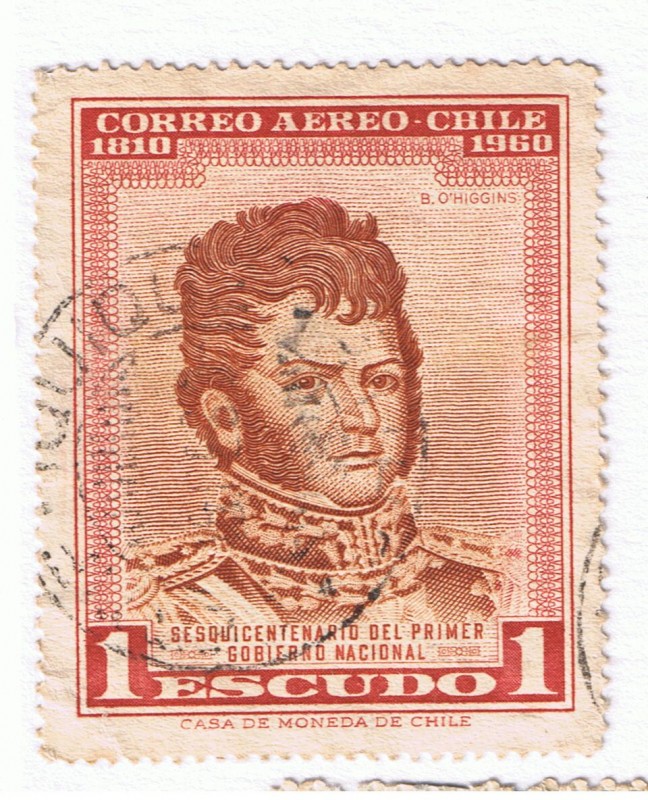 B O´Higgins  sesquincentenario del primer gobierno nacional