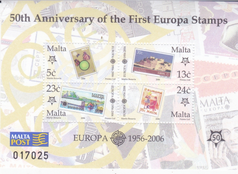 50 ANIVERSARIO PRIMERA EMISIÓN EUROPA CEPT