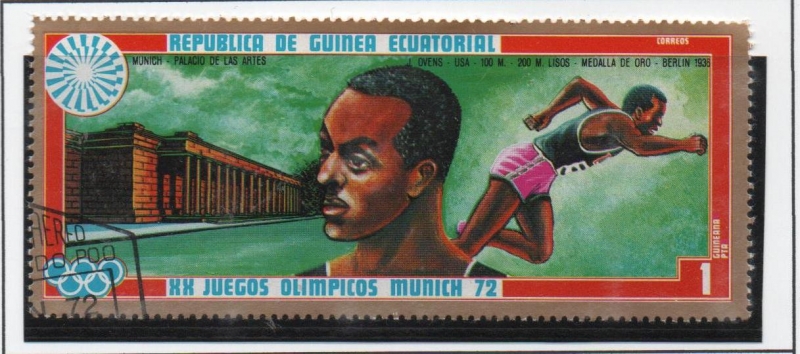 XX Juegos Olímpicos d' Múnich: Medalla d' Oro ,J Ovens,U.S.A.