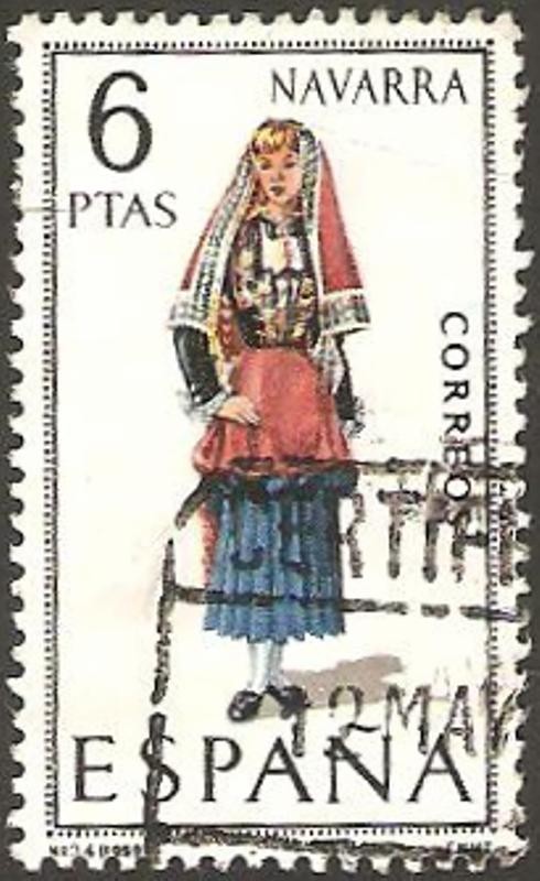 1907 - traje típico de Navarra