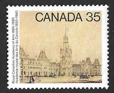 851 - Centenario de la Real Academia de las Artes Canadiense