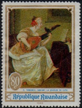 Pintura, arte y música, El laúd de Gerard Ter Borch