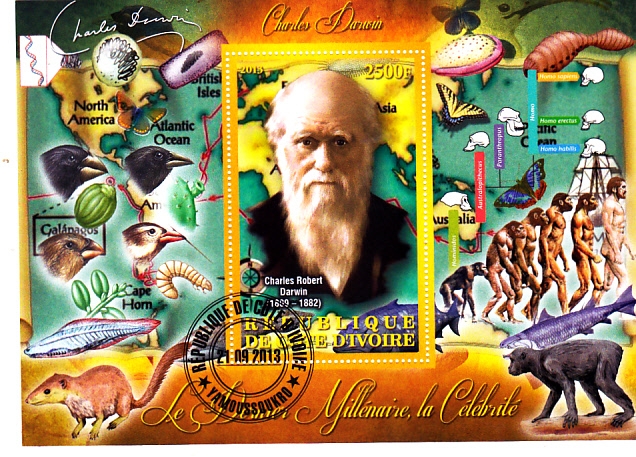 CHARLES DARWIN (1809-1882) eminente naturalista británico