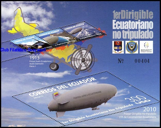 1º Dirigible Ecuatoriano No Tripulado