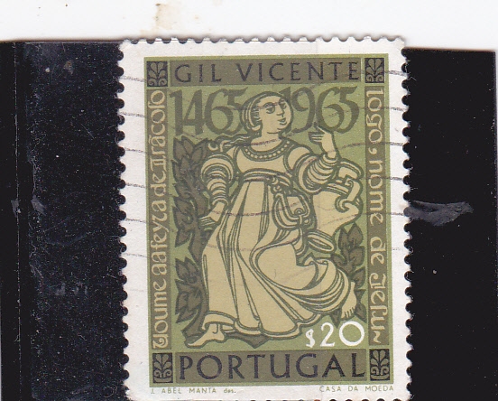 Figura de la obra de teatro de Gil Vincente