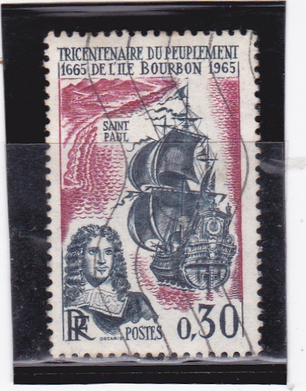 Tricentenario asentamiento de la isla de Borbón