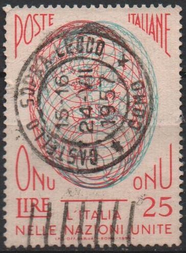 Admisión d' Italia en l' ONU