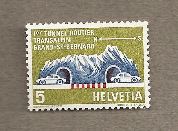 1er tunel transalpino para coches