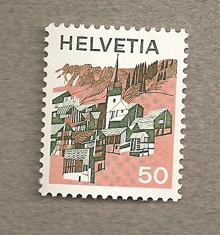 Pueblo de montaña