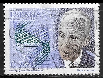 Emisión conjunta España - Suecia. Premios Nóbel españoles