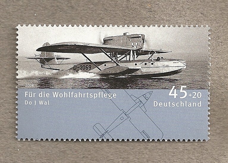 Hidroavión Do J Wal, para beneficiencia