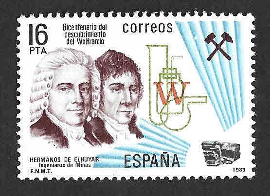 Edif2715 - Bicentenario del Descubrimiento del Wolframio