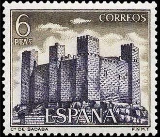 ESPAÑA 1970 1980 Sello Nuevo Castillos Sadaba(Zaragoza)