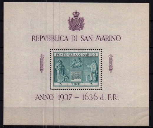 Tricentenario independencia S. Marino