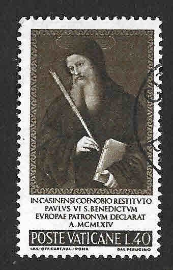 414 - Proclamación de San Benito Como Patrón de Europa