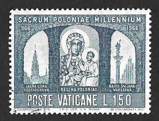 437 - Milenario del Cristianismo en Polonia