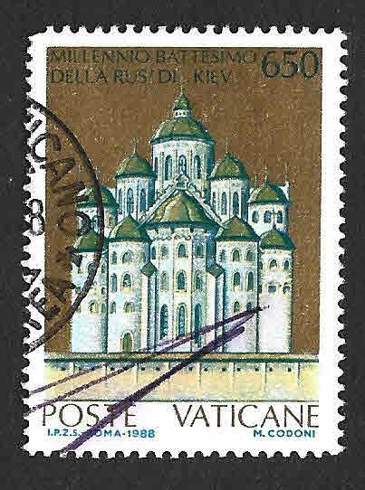 814 - Milenario de la Cristianización de Ucrania