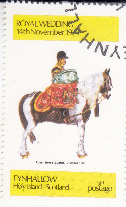 uniformes militares- GUARDIA REAL A CABALLO  1887