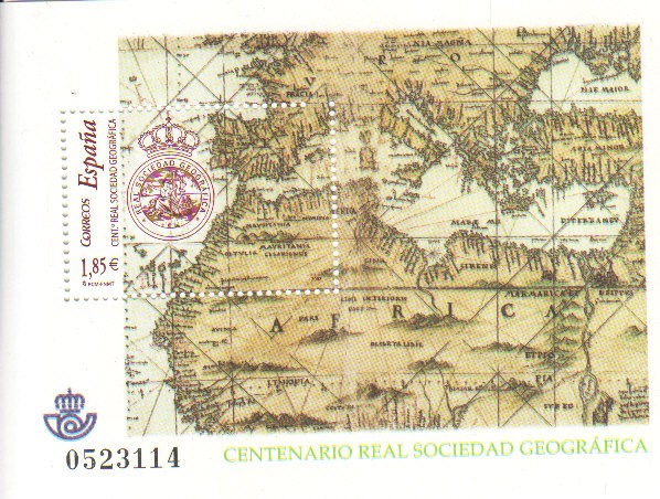 CENTENARIO REAL SOCIEDAD GEOGRAFICA