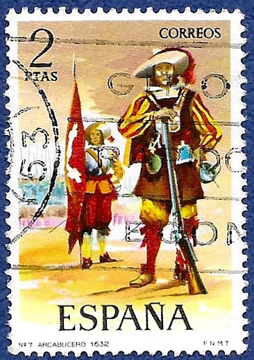 Edifil 2168 Arcabucero 1632 2
