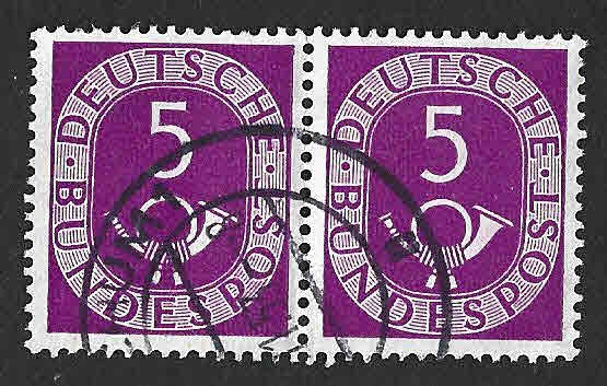672 - Cuerno Postal y Cifra