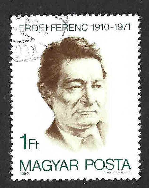 2675 - LXX Aniversario del Nacimiento de Ferenc Erdei