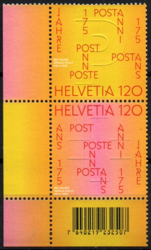 175 aniv. correo suizo