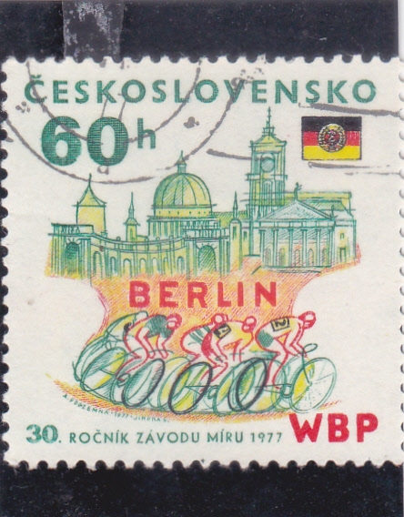 Ciclistas en Berlín