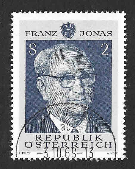 854 - LXX Aniversario de Franz Jonas