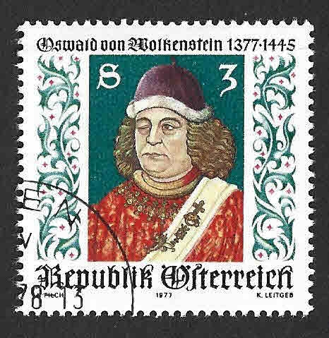 1052 - VI Centenario del Nacimiento de Oswald von Wolkenstein