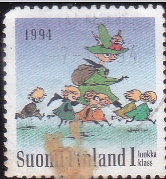 Amistad, Los Moomins, Tormenta en el Valle de los Moomins