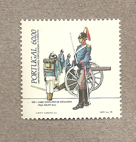 Cabo conductor de artillería