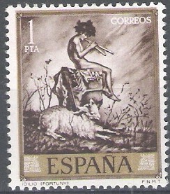Mariano Fortuny Marsal. Idilio.