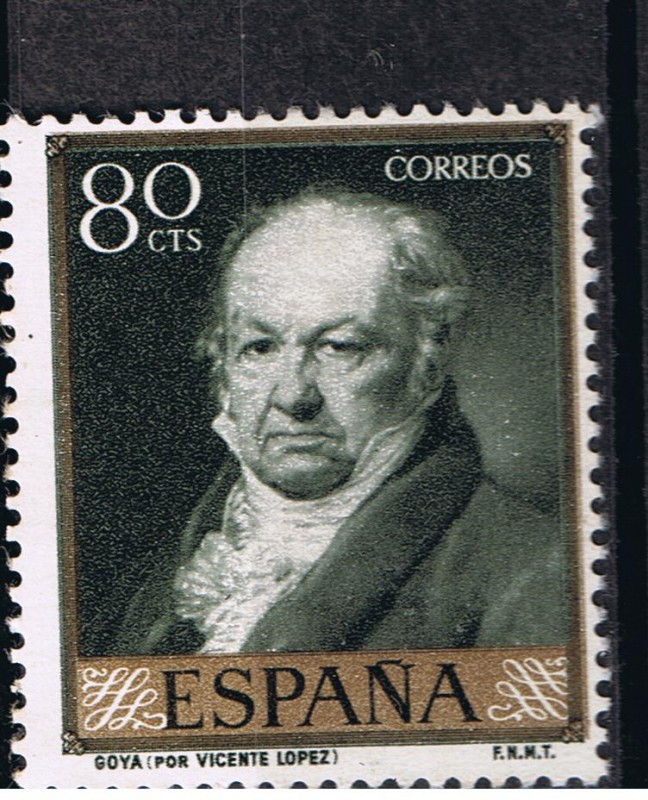 Edifil  nº  1215  Pintores  Goya