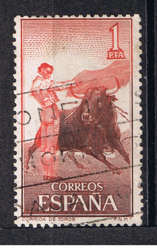 Edifil  1261  Fiesta Naciona Tauromaquia  