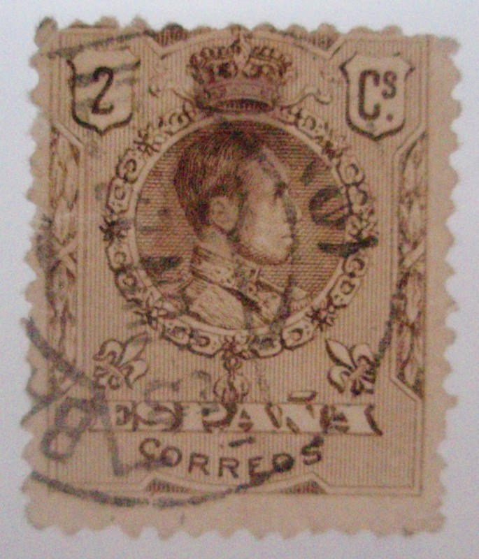 Alfonso XIII Tipo Medallón.