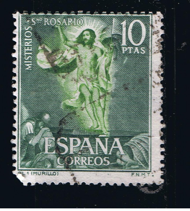 Edifil  1473  Misterios del Santo Rosario 