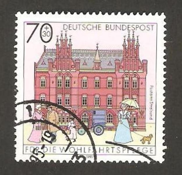 oficina de correos de stralsund
