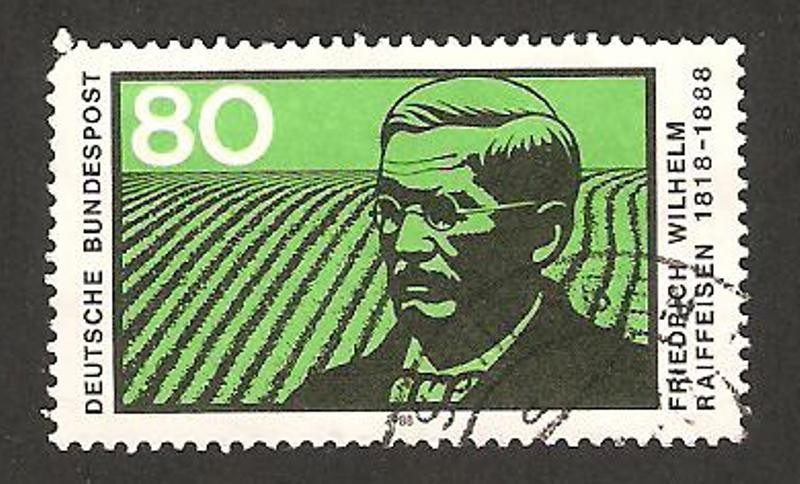 wilhelm raiffeisen, centº de su fallecimiento