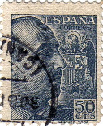 Efigie del gral.Franco