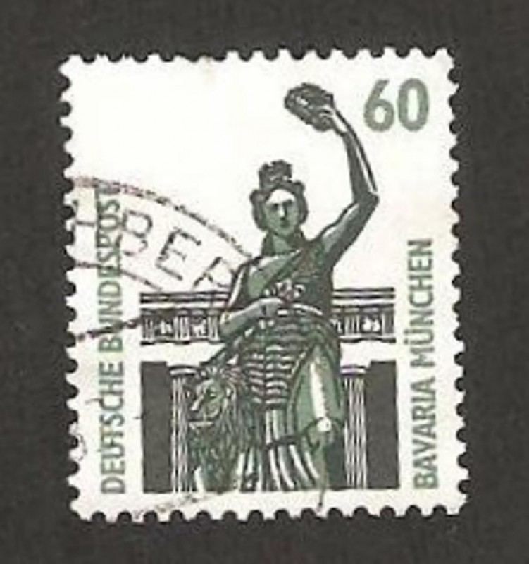 1168 - estatua de Bavaria en Munich