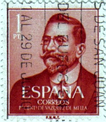 Centenario del nacimiento de Vazquez de Mella