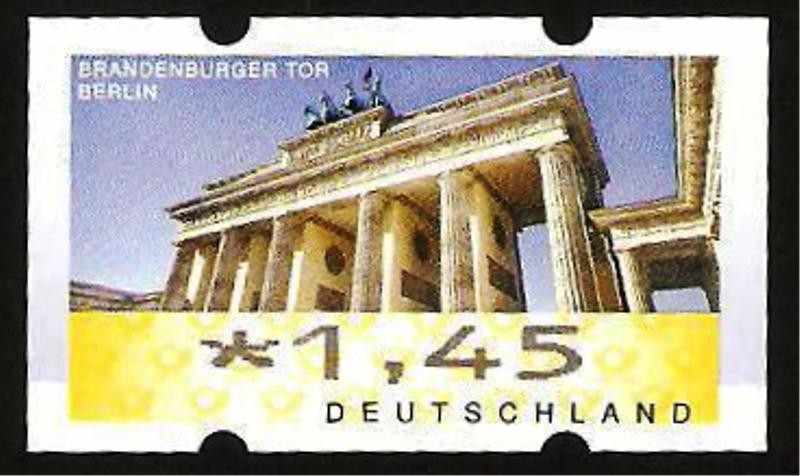 puerta de brandenburg en berlin