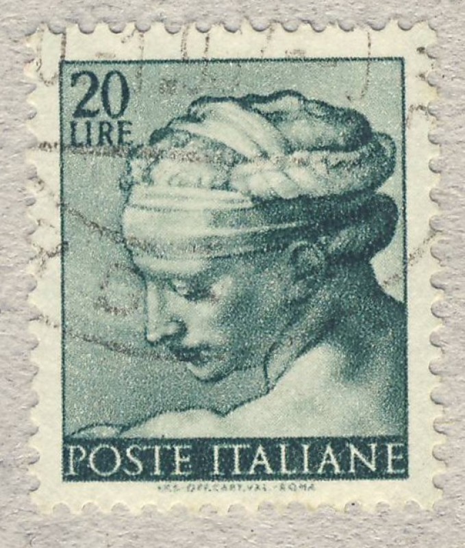 Michelangiolesca Testa della sibilla libica