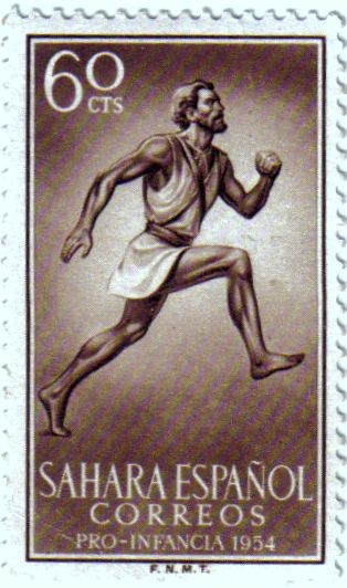 Sahara Español. Pro infancia 1954