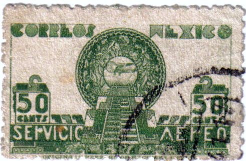 Servicio aéreo. Correos de México